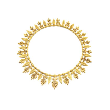 Catalog image of Gold necklace, mid-19th century