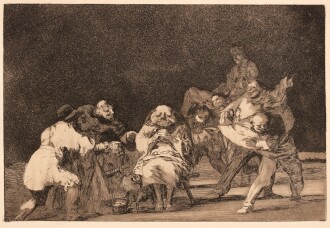 View 1 of Lot 63: Le Lealtad, from Los Proverbios (Delteil 218; Harris 264)