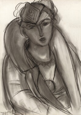 View 1 of Lot 2: Lydia (Étude pour Portrait au manteau bleu)