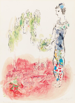 Catalog image of Le Magicien de Paris II (Mourlot 598)