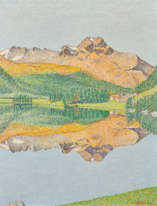Catalog image of gottardo segantini | engadiner sommerlandschaft, 1964