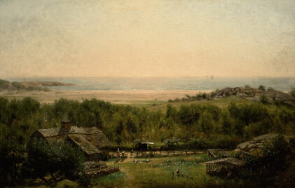 Catalog image of thomas worthington whittredge | the old homestead, newport, rhode island