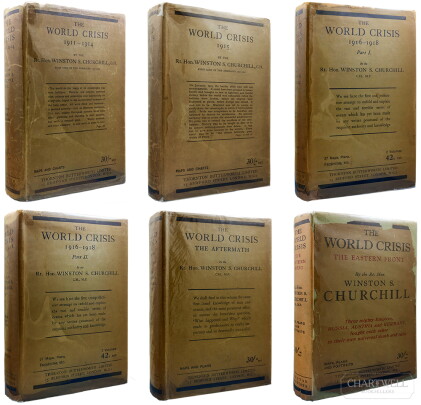 Catalog image of winston s. churchill | the world crisis. london: thornton butterworth ltd., 1923-1931