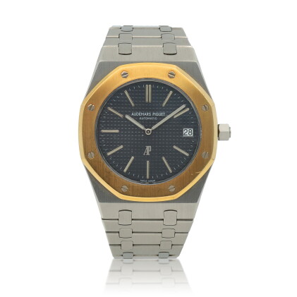 Catalog image of 'Genta's' ‘Jumbo’ Royal Oak, Ref. 5402 Possibly unique and historically importa…