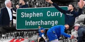 Stephen Curry Returns to Davidson, Unveiling of the "Stephen Curry Interchange" on I-77's Exit 30