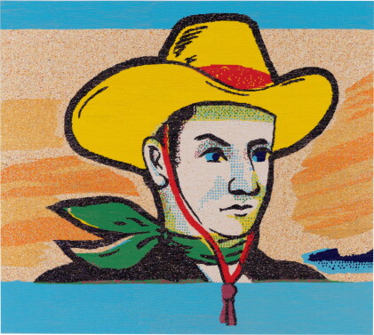 Catalog image of farhad moshiri | rodeo cowboy