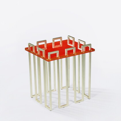 Catalog image of Prototype "Club 9" Side Table