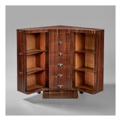 Catalog image of "Bibol Gonse" Corner Cabinet, Model No. NR2432