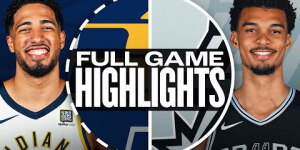 SPURS vs. PACERS | NBA PARIS GAMES | FULL GAME HIGHLIGHTS | January 25, 2025