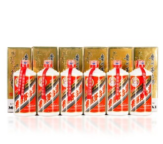View 1 of Lot 3: 2008年产 “飞天牌”贵州茅台酒 Kweichow Flying Fairy Moutai 2008 (6 x 500ml)
