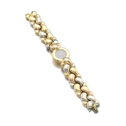Catalog image of lady's gold wristwatch, 'casmir', chopard