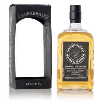 View 1 of Lot 6197: Linkwood Cadenhead 26 Year Old 56.8 abv 1989 (1 BT70)