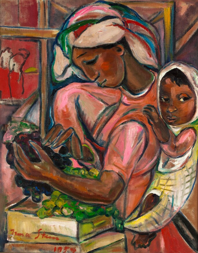 Irma Stern, Grape Packer, 1959, £350,000-550,000