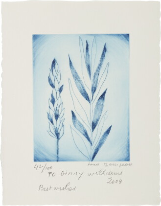 Catalog image of louise bourgeois | untitled (holiday laurel) (moma 126)