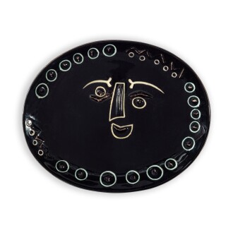 View 1 of Lot 225: Visage dans un ovale (Alain Ramié 274)