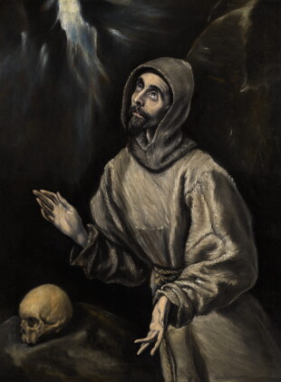 Catalog image of saint francis of assisi in ecstasy |《亞西西聖方濟各的狂喜》