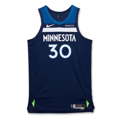 View 1 of Lot 162: Julius Randle Minnesota Timberwolves 2024-2025 Game Worn Icon Edition Jersey