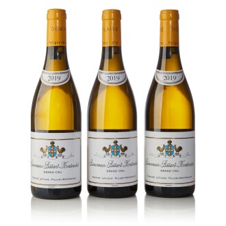 View 1 of Lot 556: Bienvenues Bâtard Montrachet 2019 Domaine Leflaive (3 BT)