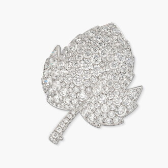 View 1 of Lot 1640: Diamond Brooch | 鑽石 胸針