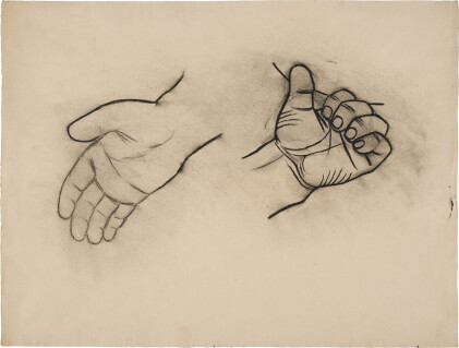 Catalog image of pablo picasso | étude de mains