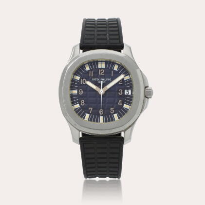 Catalog image of Aquanaut, Reference 5065A-001 | A stainless steel wristwatch with date | Circa 1998