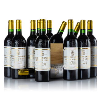View 1 of Lot 512: Château Pichon Longueville, Lalande 1992  (12 BT)