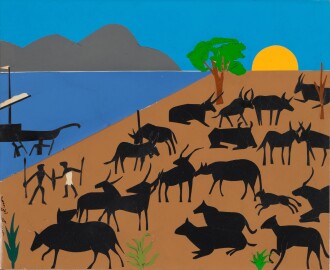 View 1 of Lot 322: Cattle of the Sun God
