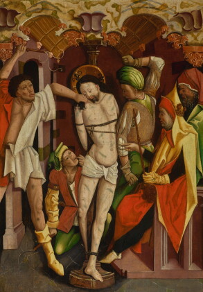 Catalog image of westphalian school, circa 1500 | the flagellation