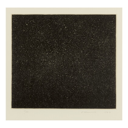 Catalog image of vija celmins | night sky woodcut