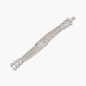 View 1 of Lot 1784: Diamond Bracelet | 鑽石 手鏈
