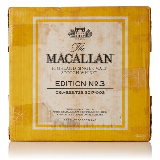 View 1 of Lot 6072: The Macallan Edition No.3 48.3 abv NV (12 BT70)