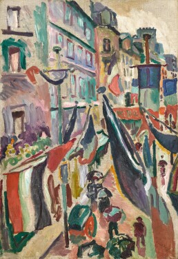 View 1 of Lot 127: Rue pavoisée au Havre