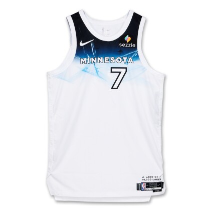 View 1 of Lot 52: Joe Ingles Minnesota Timberwolves 2024-2025 Game Issued City Edition Jersey 