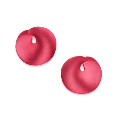Catalog image of Pair of Aluminum 'Valerie' Earclips, Paris