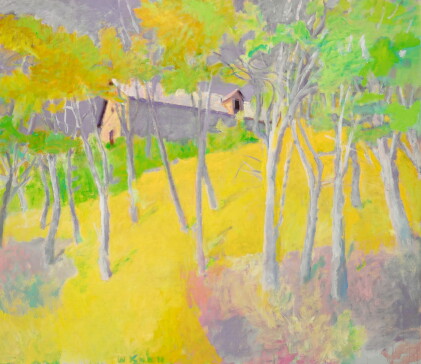 Catalog image of wolf kahn | high barn