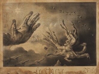 View 1 of Lot 251: Charles Vernet, Entrée des Francais, (metà 19 sec.); De Filippi, Le Cinque Giornate, metà 19 sec.