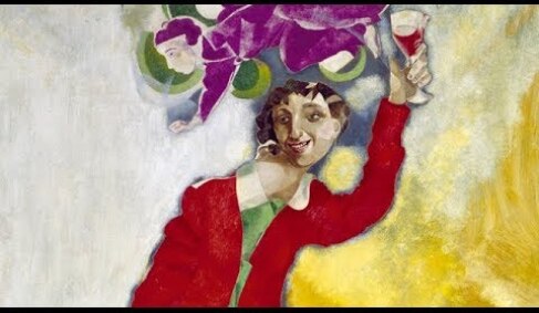 Marc Chagall's 'Double Portrait with Wine Glass', A Revolutionary Wedding Portrait