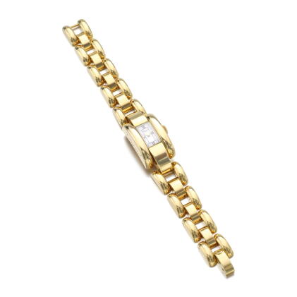 Catalog image of lady's gold wristwatch, 'la strada', chopard