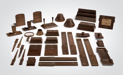 Catalog image of 33-Piece "American Indian" Desk Set