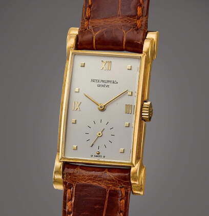 Catalog image of Reference 2415 | A yellow gold wristwatch, Made in 1947 | 百達翡麗 | 型號2415 | 黃金腕錶，1947年製
