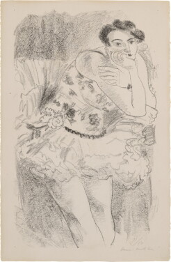 View 1 of Lot 103: Danseuse debout, accoudée (Duthuit 482)