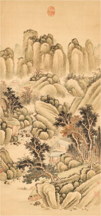 Catalog image of Yuan Ying (18th Century) 袁瑛 (十八世紀) | Seclusion in Mountain 山居圖