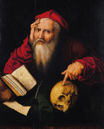 Catalog image of circle of joos van cleve | saint jerome