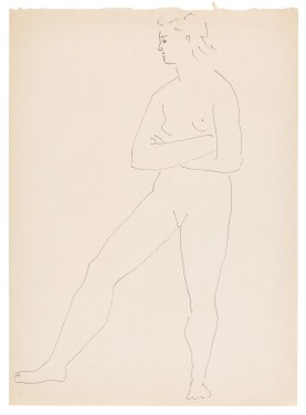 View 1 of Lot 18: Nu aux bras croisés