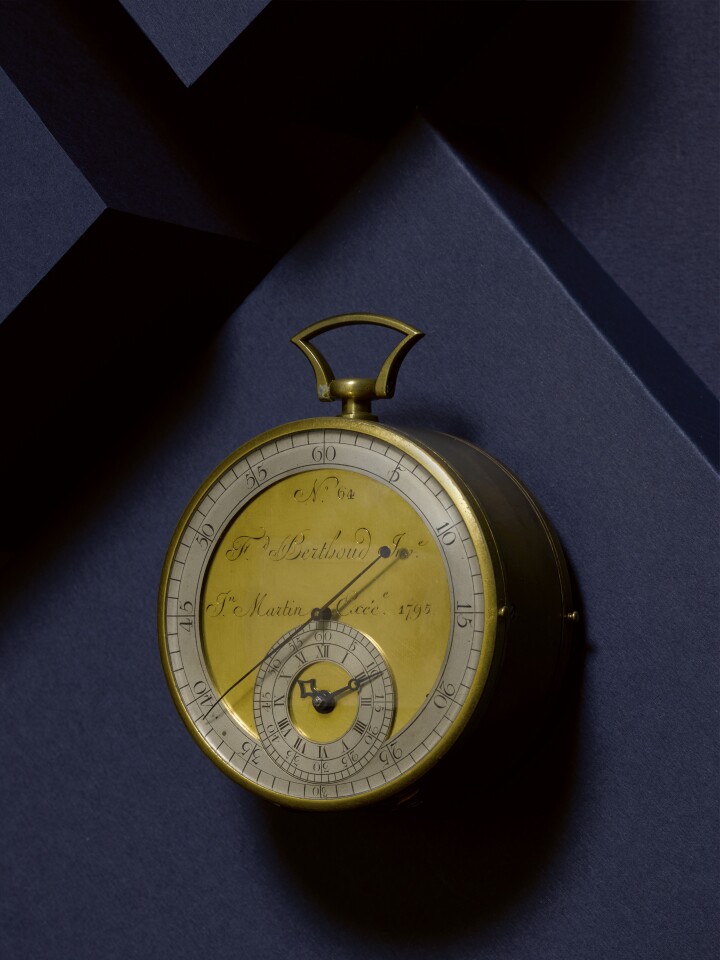 Ferdinand Berthoud & Jean Martin, Paris, A Very Rare and Fine Early Brass Cased Marine Chronometer 1795, No. 64.
