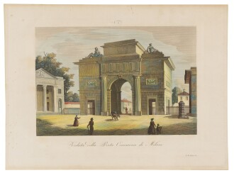 View 1 of Lot 252: A. Felgner, tav. litografica, Berlino, [metà 19 sec.]; L. De Vegni, tav. litografica e tav. incisa, Milano [19 sec.]