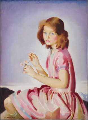 Catalog image of Portrait of Dorothy Thompson as a Child (The Wild Rose)