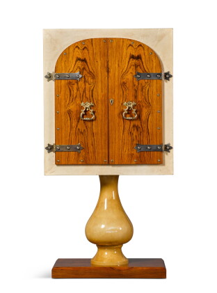 Catalog image of aldo tura | illuminated drinks cabinet, model no. 1208