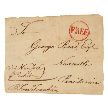View 1 of Lot 171: Franklin, Benjamin | "B Free Franklin"