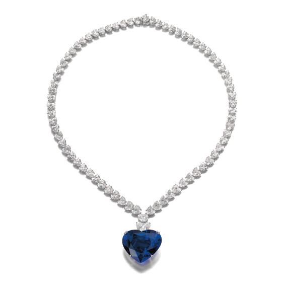 SAPPHIRE AND DIAMOND NECKLACE, CHOPARD
